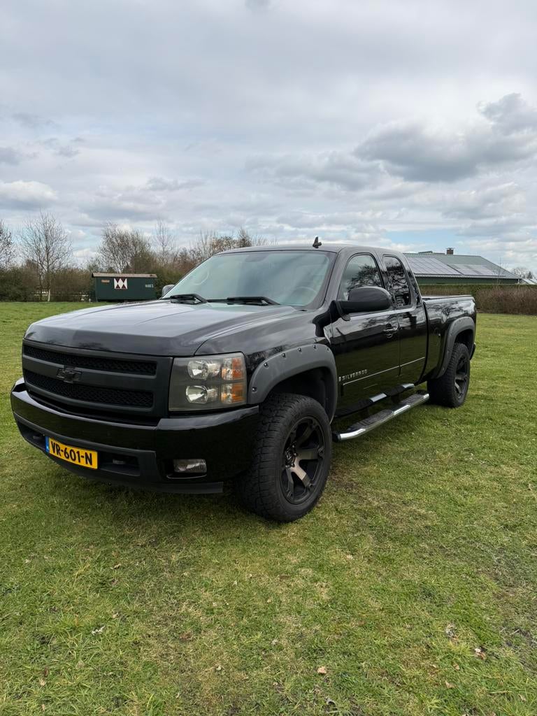 Chevrolet Silverado 1500 2007, Automaat, Achterwielaandrijving, 324 pk, Zwart