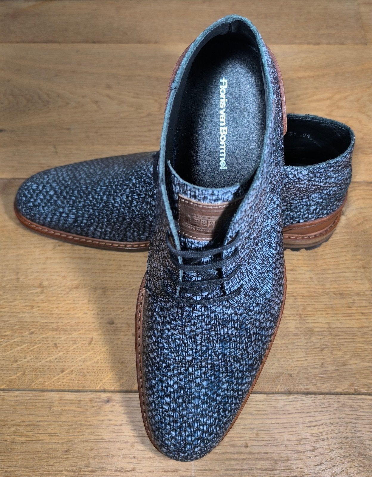 Floris van Bommel herenschoenen, nieuw maat 10 / 44,5, Ophalen, Overige kleuren, Floris van Bommel, Nieuw