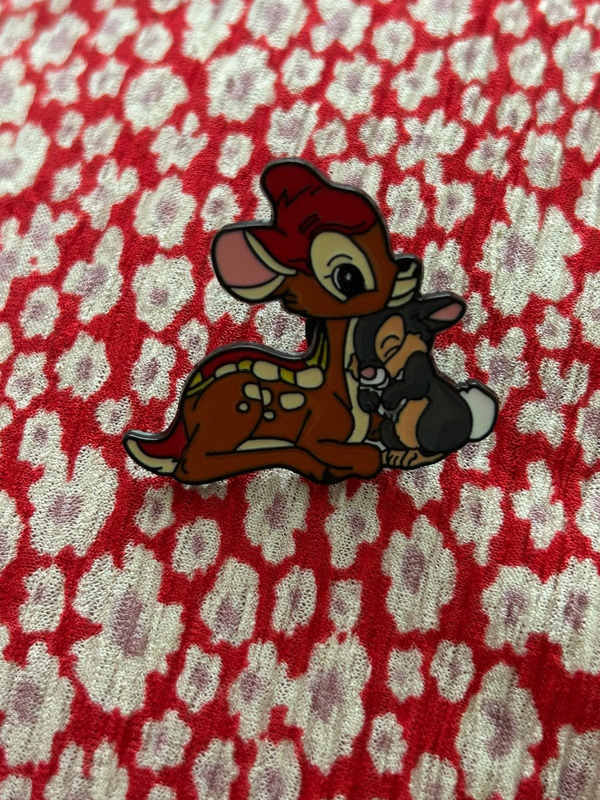 Pin bambi en stampertje, Ophalen of Verzenden, Nieuw, Minder dan 4 cm, Overige materialen