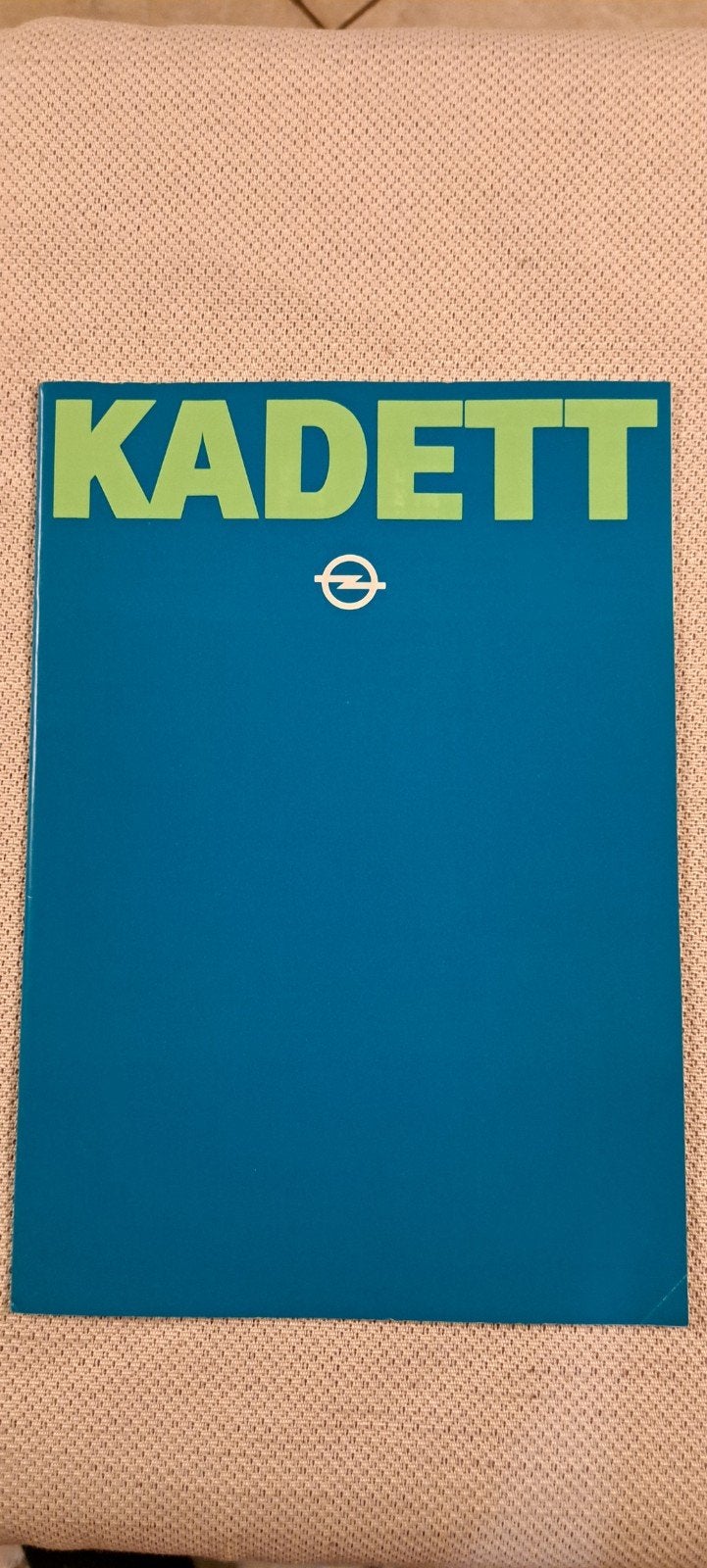 opel kadett D brochure 1980, Ophalen of Verzenden, Zo goed als nieuw, Opel