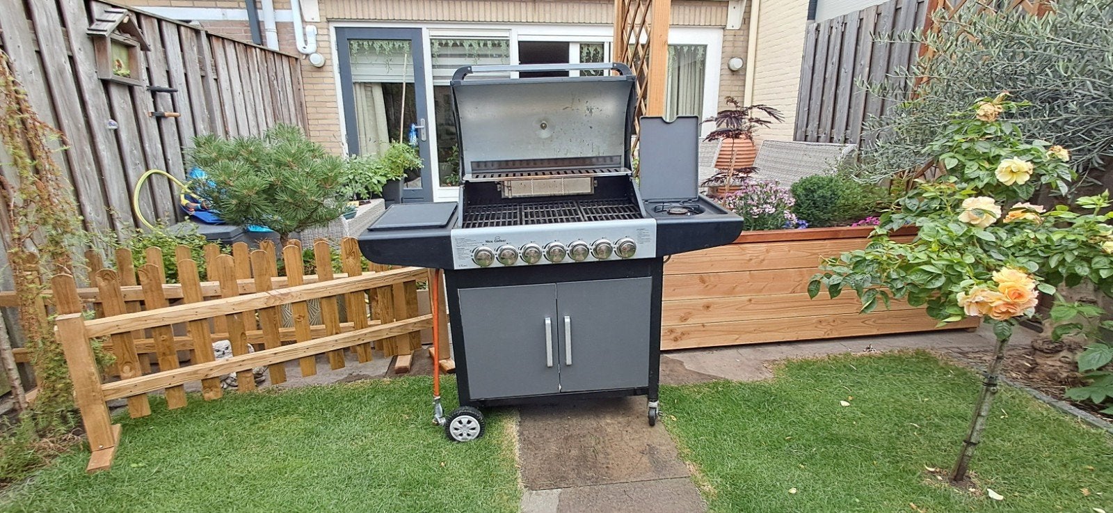 Gas bbq van nice cooker, Ophalen