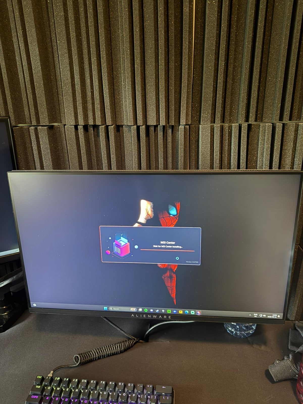 Alienware 25” 360hz gaming monitor, IPS, Full HD, Zo goed als nieuw, 201 Hz of meer