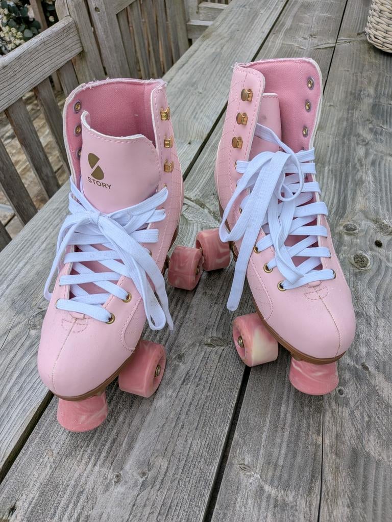 Story rollerskates roze, maat 38 - Zo goed als nieuw, Ophalen of Verzenden, Zo goed als nieuw