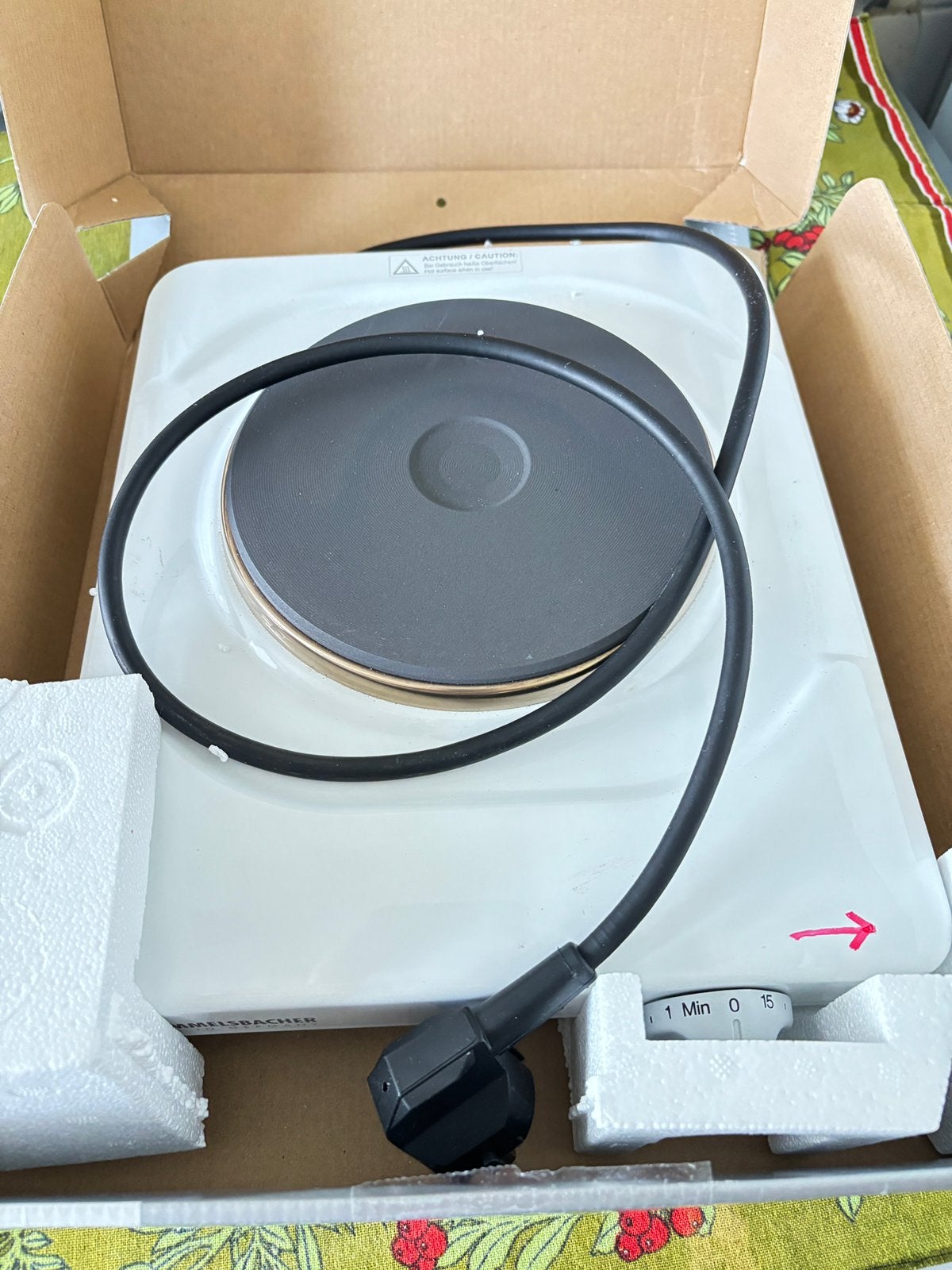 Kookpaat 1 pit voor camper/caravan, Ophalen of Verzenden, Nieuw