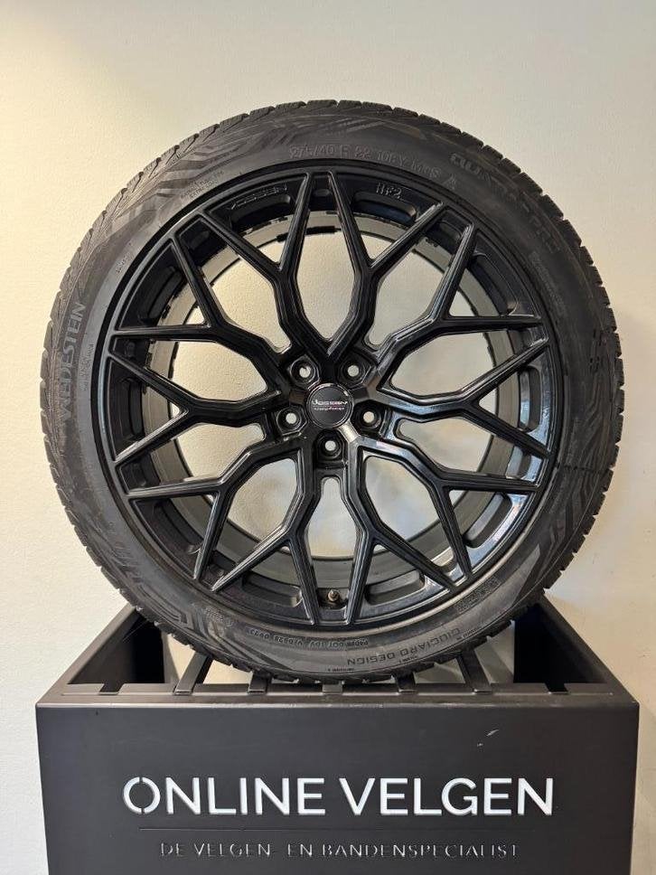 Set 22 inch Vossen HF2 5x120 velgen Range Rover L405 L494, Auto-onderdelen, Niet ingevuld, Gebruikt, 275 mm, Banden en Velgen