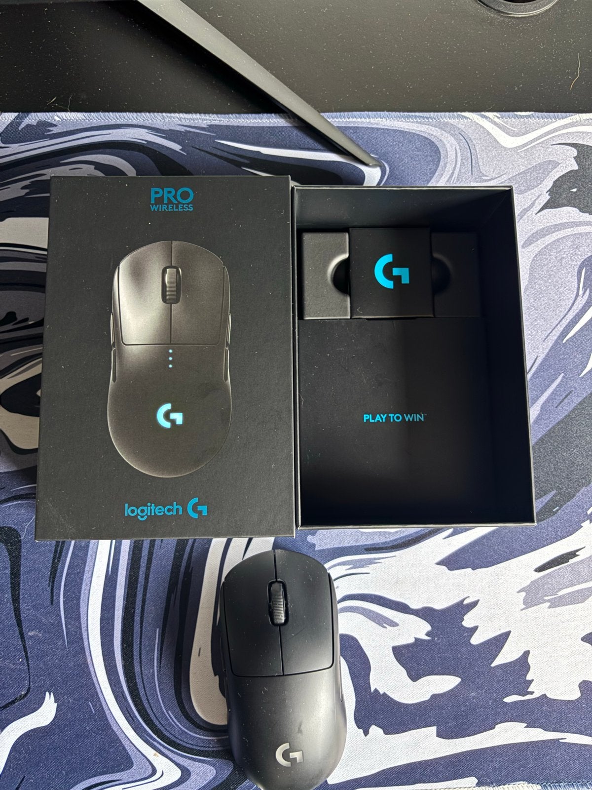 Logitech G Pro Wireless Gaming Muis - Zo goed als nieuw, Computers en Software, Muizen, Muis, Ergonomisch, Linkshandig, Ophalen of Verzenden