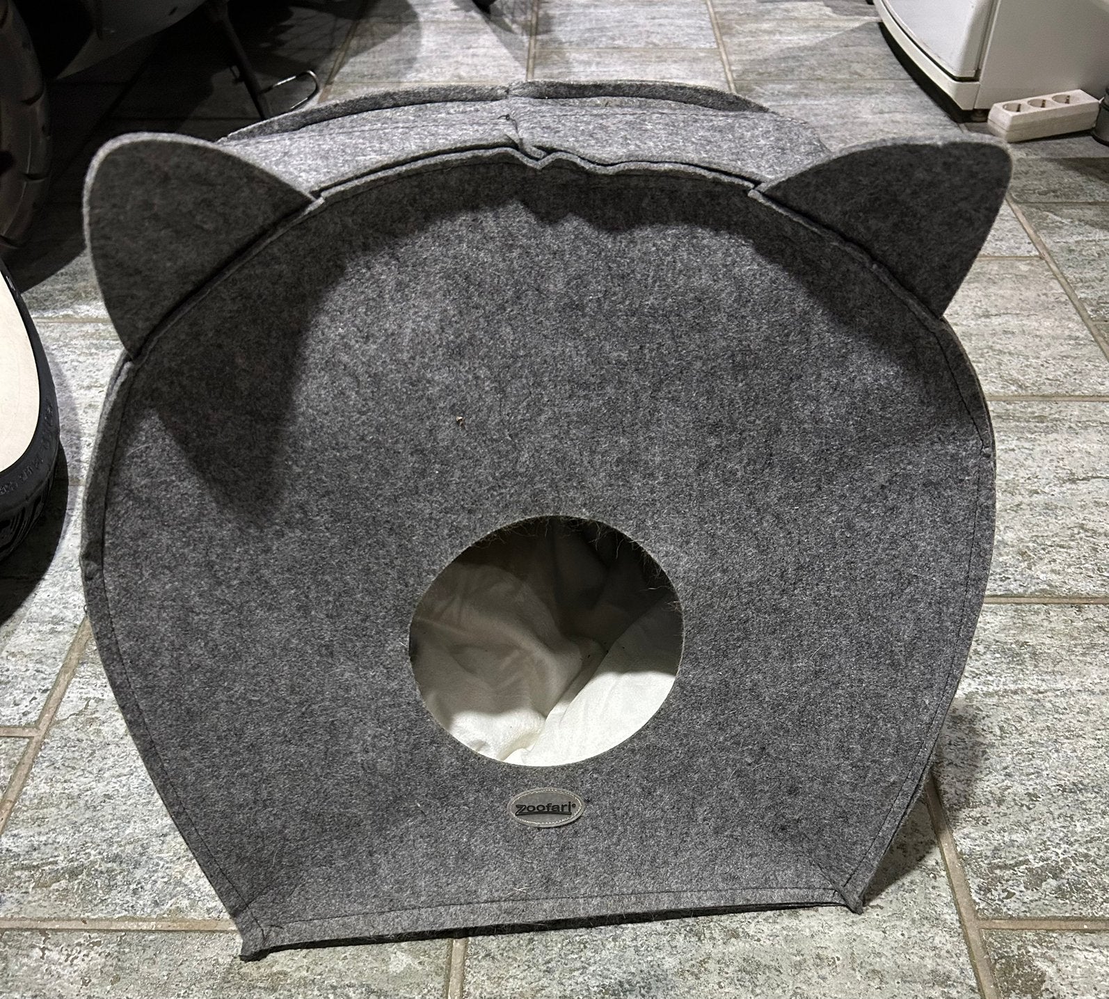 Kattenmand/ poezenmand, poezen verstop plek, kattenkop, Ophalen of Verzenden, Zo goed als nieuw
