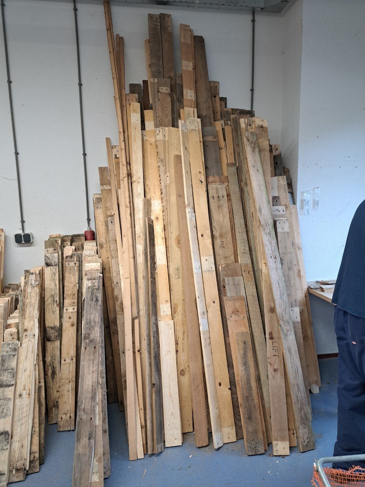 Diverse gebruikte houten planken en balken, Ophalen, Gebruikt, Minder dan 25 mm, Plank