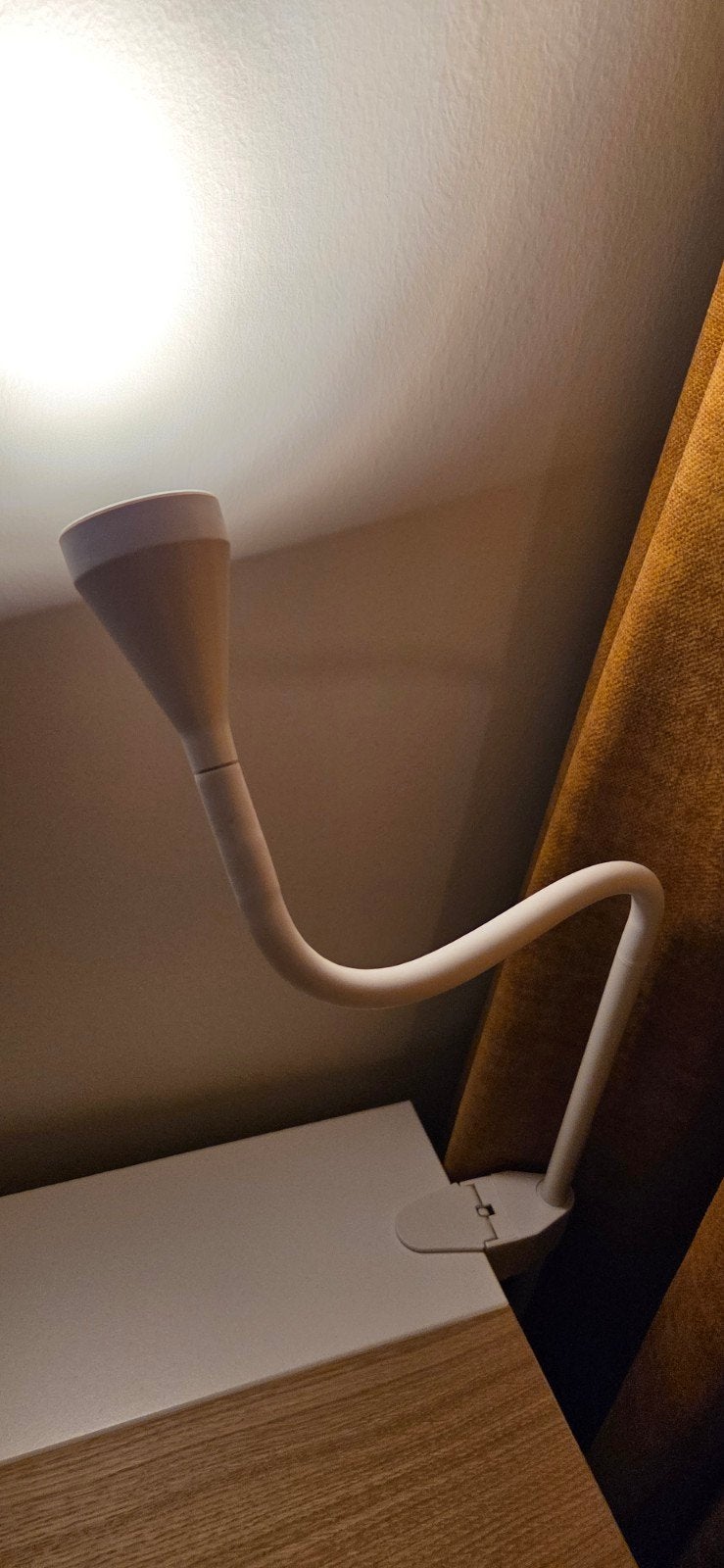IKEA Navlinge- Wit, Verstelbaar, Ophalen, Wit, Kunststof, Overige fittingen