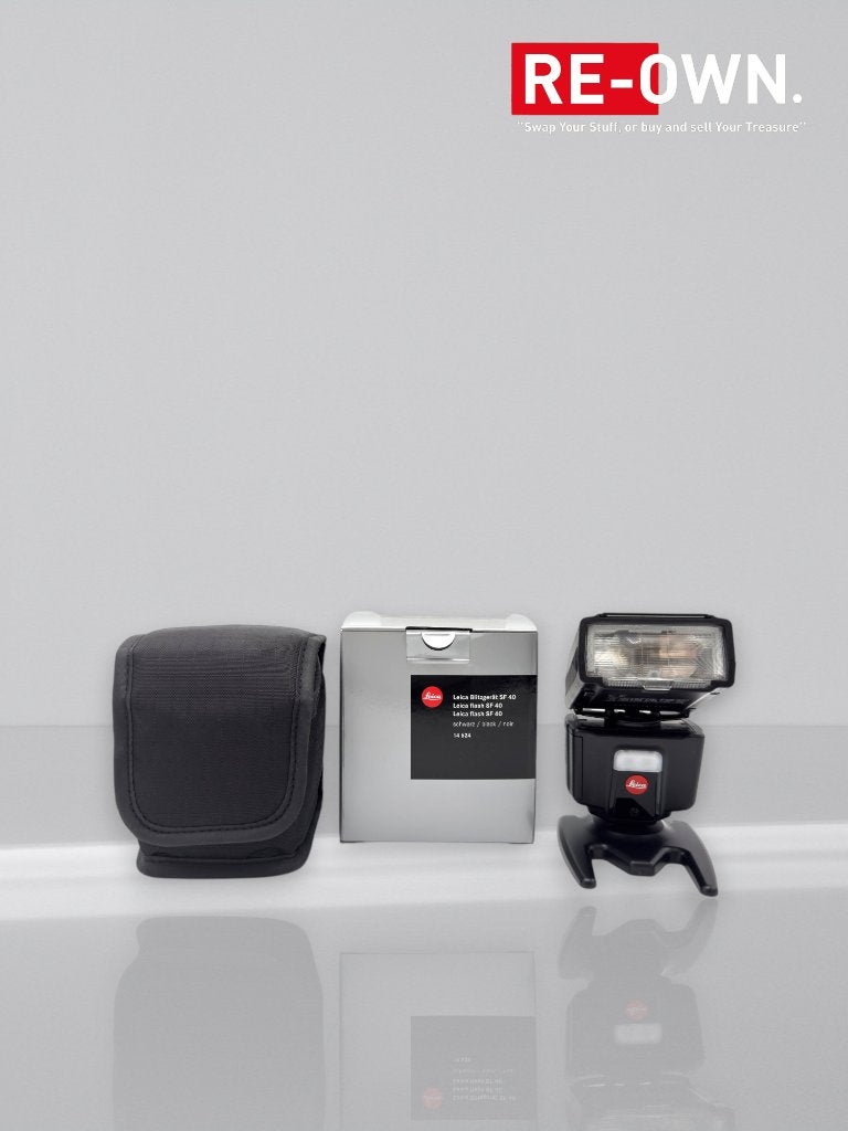 Leica Flash SF-40 flitser 14624 (nieuw in doos + aankoopbon)