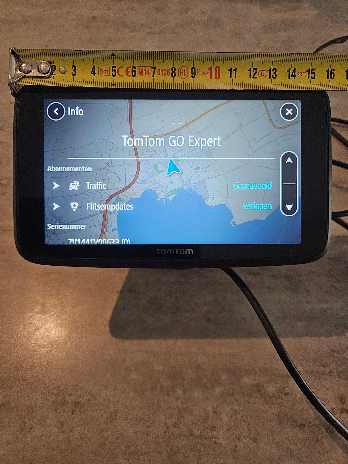 TomTom GO Expert Navigatiesysteem met Wereldkaarten, Auto diversen, Autonavigatie, Ophalen of Verzenden, Zo goed als nieuw