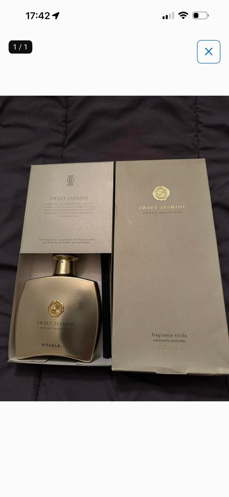 Rituals Sweet Jasmine Geurstokken, Sieraden, Tassen en Uiterlijk, Ophalen of Verzenden, Nieuw