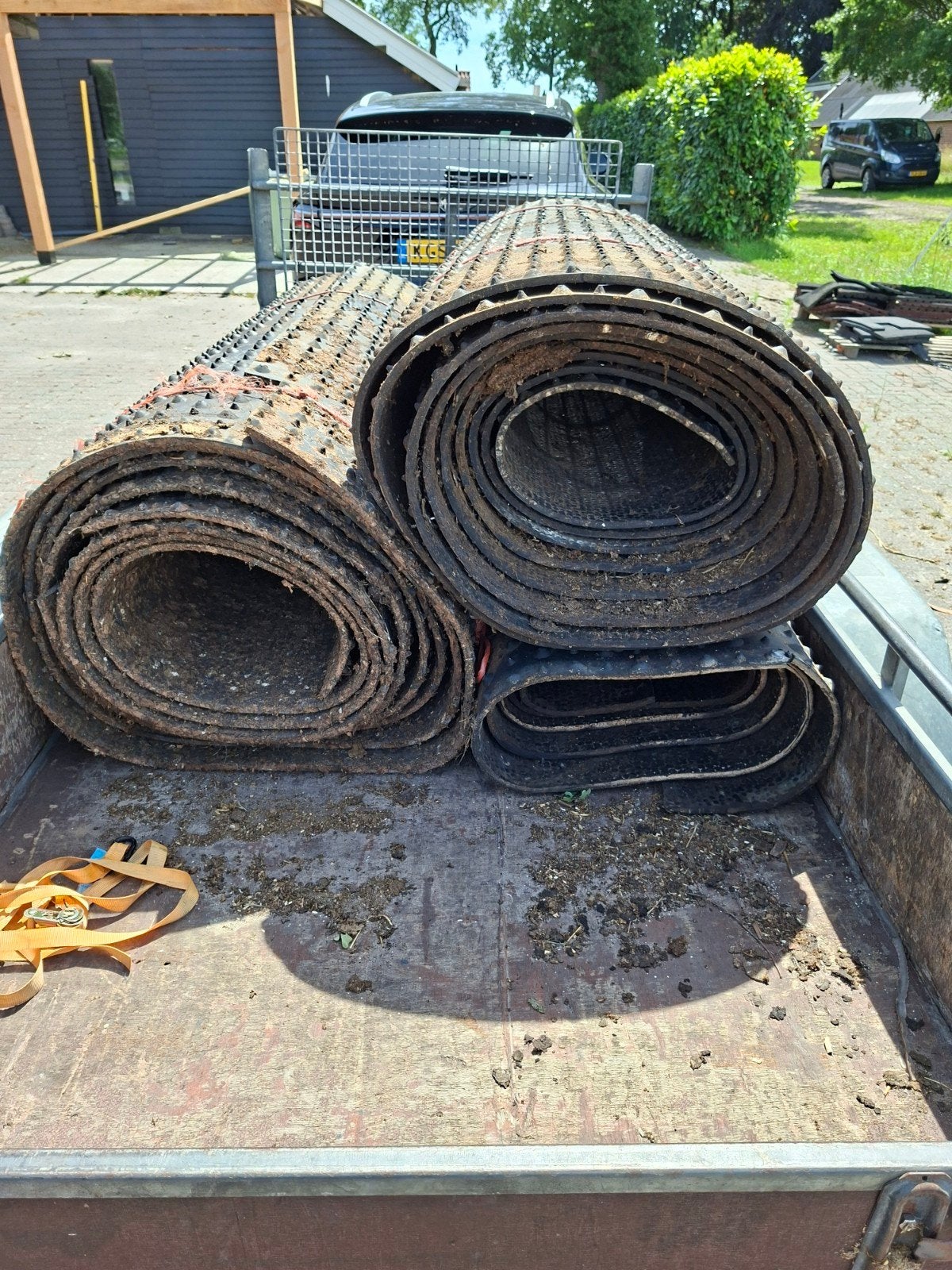 Rubber matten op rol/stalmatten, Ophalen, Nieuw, Overige typen