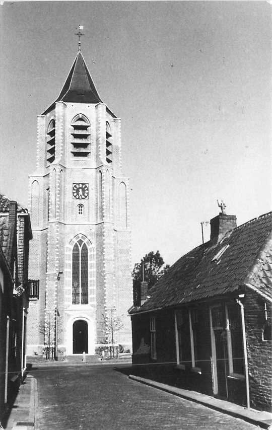 380-305-039 Nieuwerkerk Toren, Verzenden, Voor 1920, Zeeland