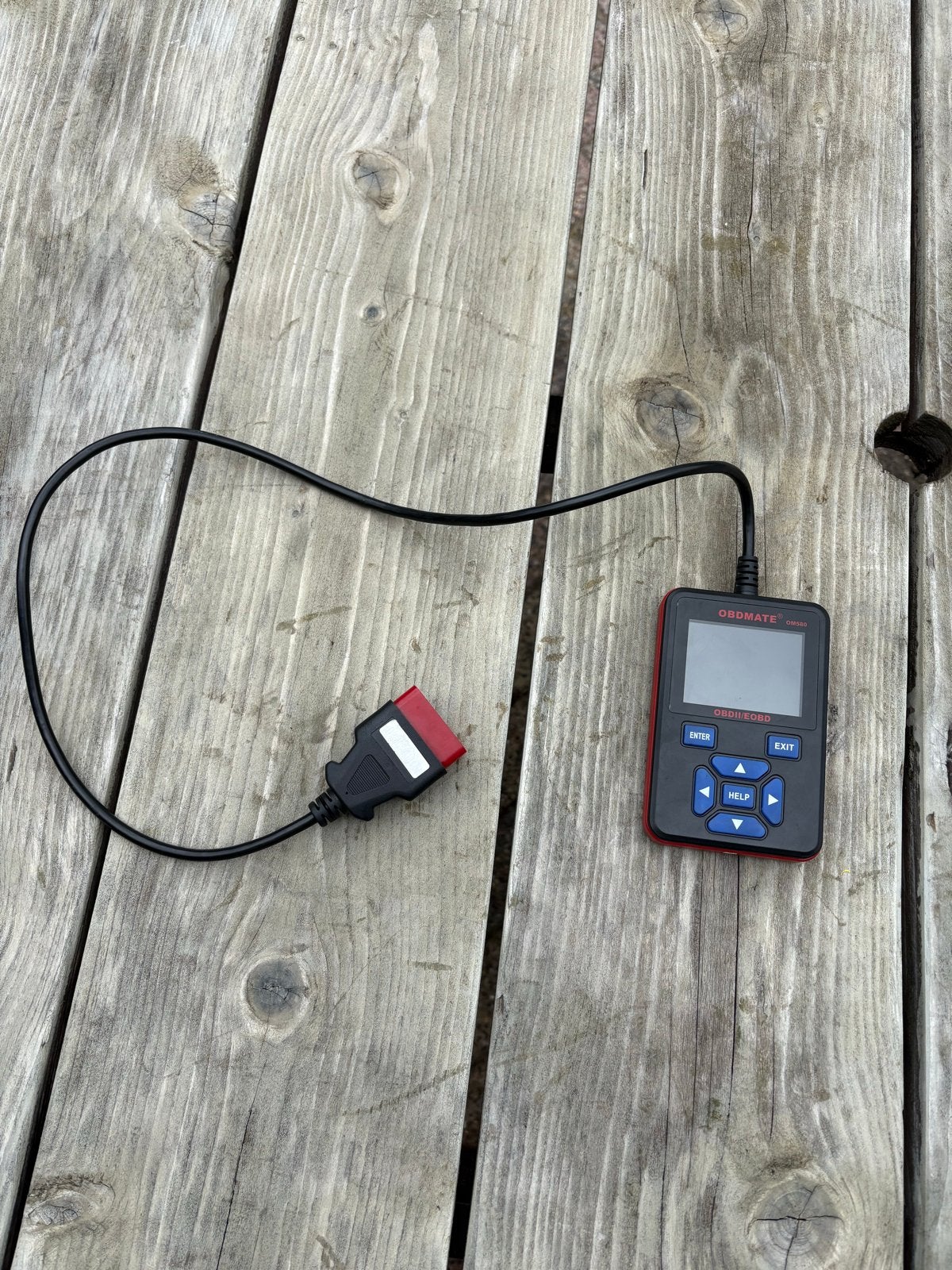OBDMATE OM123 OBD2 EOBD CAN Foutcodelezer Scanner, Ophalen of Verzenden, Gebruikt