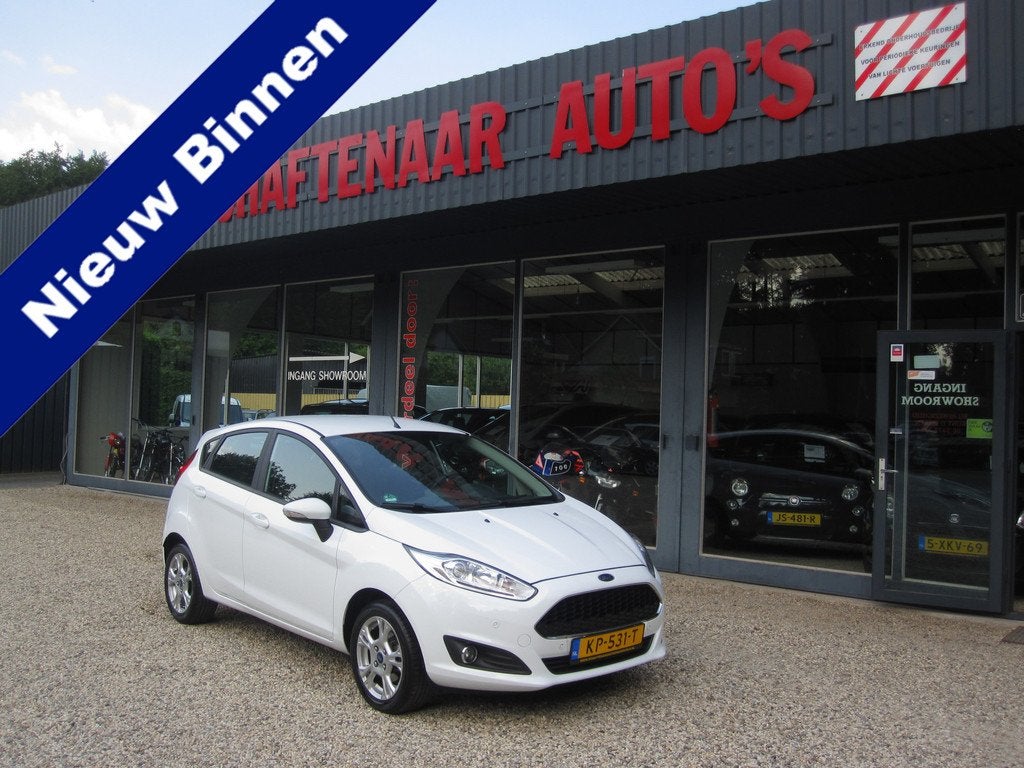 Ford Fiesta 1.0 Style Ultimate dealer onderhouden wordt afge, Auto's, Voorwielaandrijving, Stof, 525 kg, Met garantie (alle)