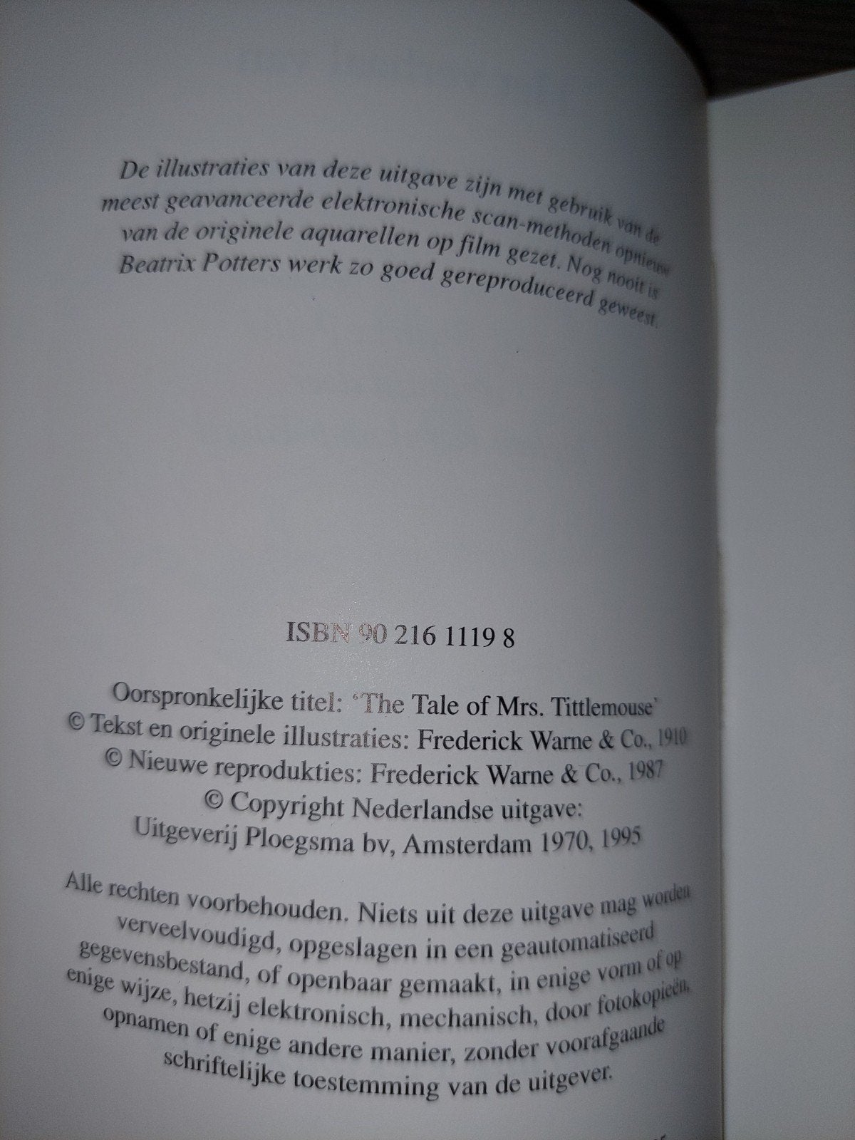 Het verhaal van Minetje Miezemuis - Beatrix Potter, Boeken, Verzenden, Zo goed als nieuw, Beatrix Potter, Sprookjes