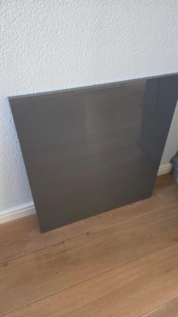 Besta deur 60x64cm donkergrijs hoogglans, Ophalen, Gebruikt, Minder dan 25 cm, 50 tot 100 cm