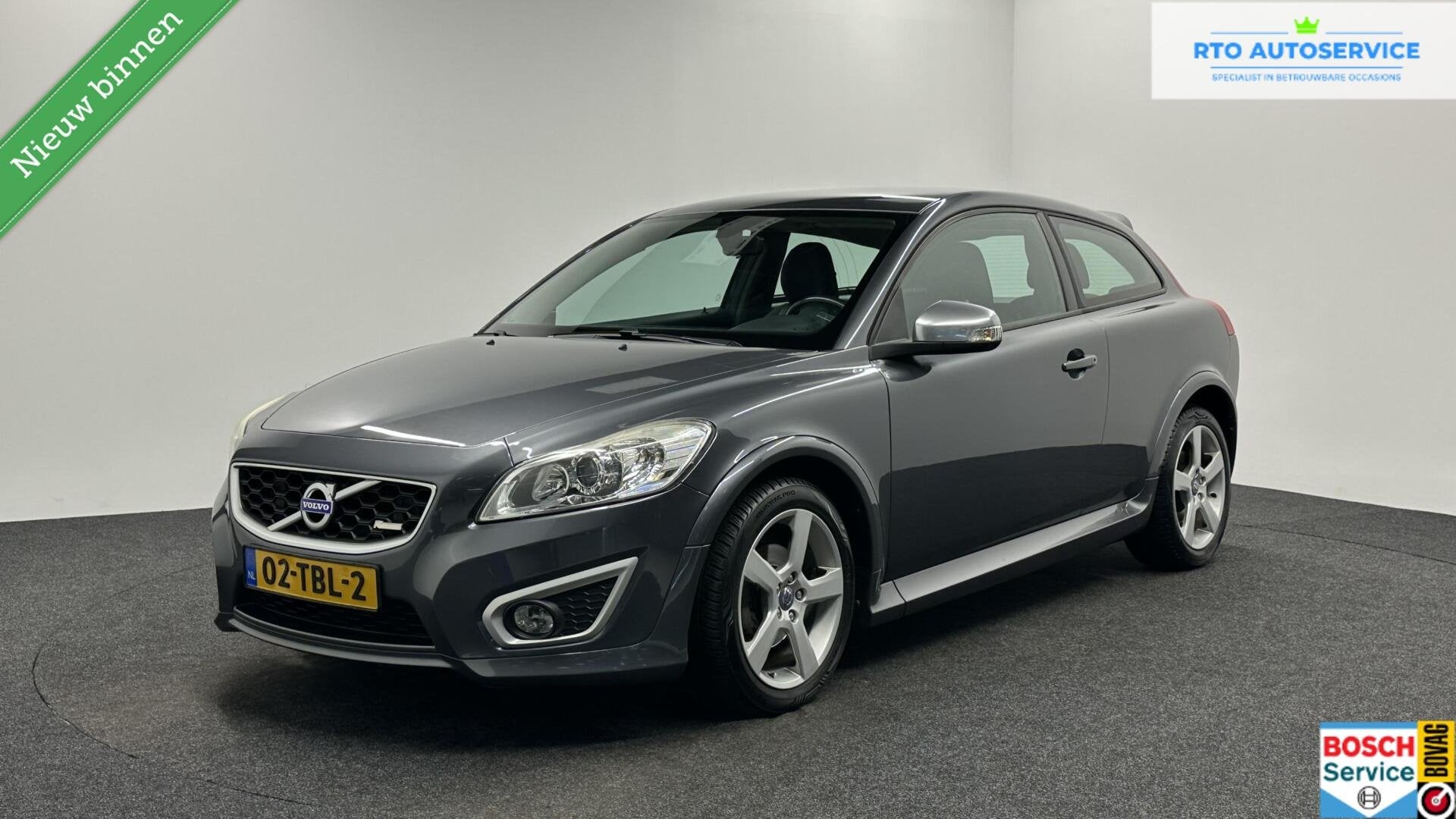 Volvo C30 2.0 R-Edition LEER CRUISE ECC 98000 KM NAP., Auto's, Volvo, Gebruikt, Zwart, 4 cilinders, Met garantie (alle)
