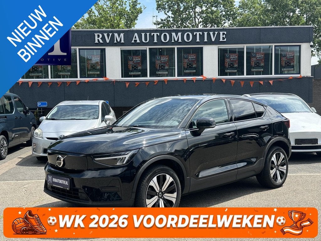 Volvo C40 Recharge Core 69 kWh SOH 91% | CLIMATE PACK | 3 FA, Stof, Gebruikt, Zwart, 231 pk