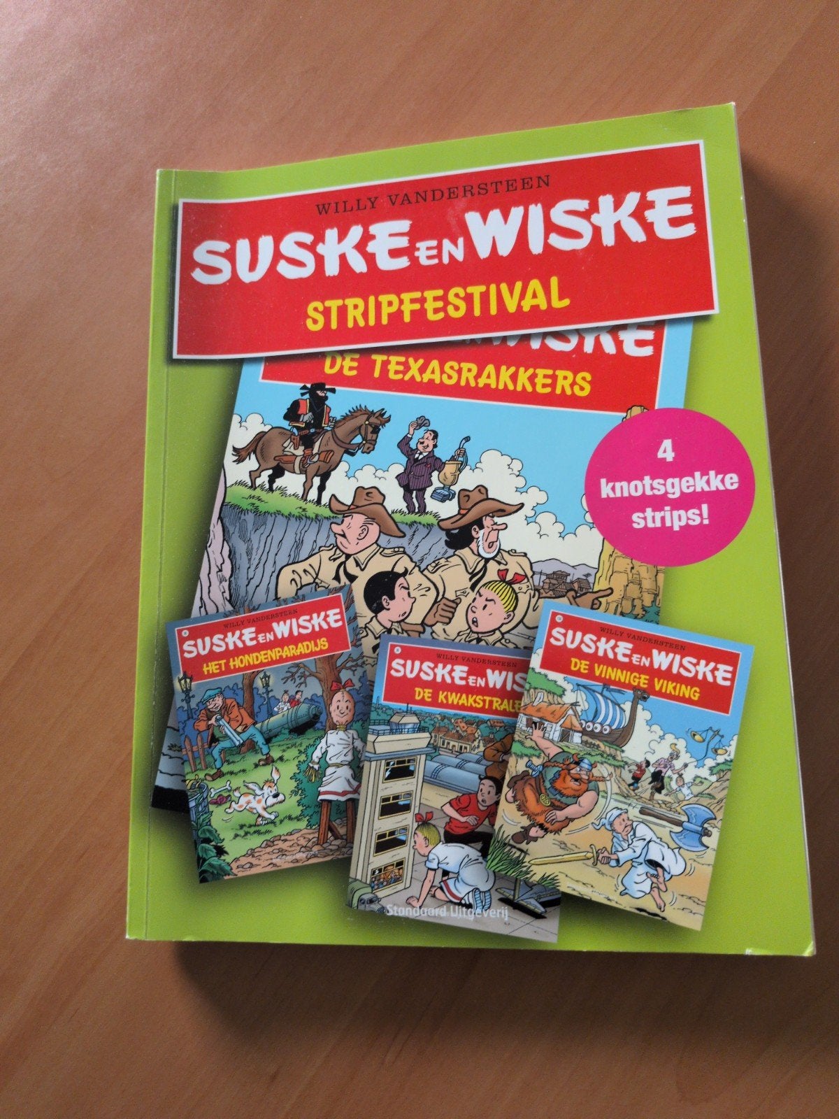 Suske en Wiske Stripfestival - 4 knotsgekke strips!, Ophalen of Verzenden