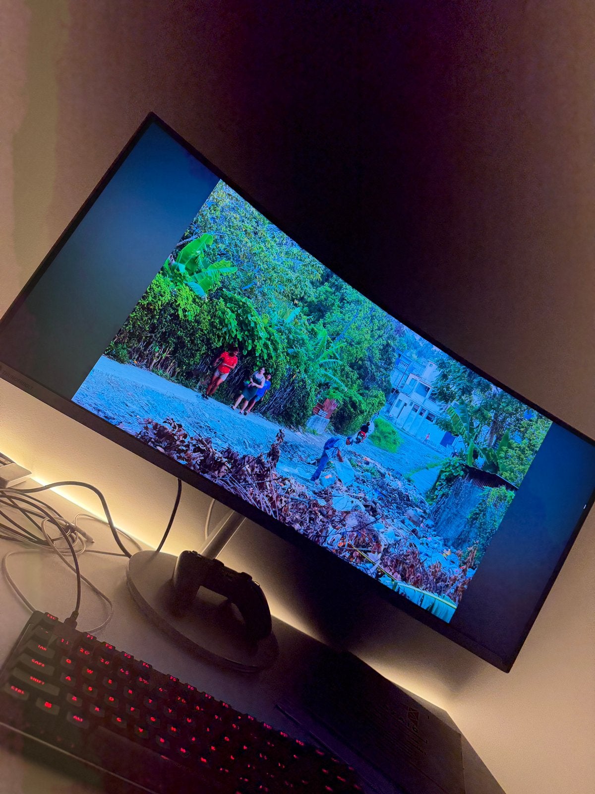 Samsung CJ791 34” Curved QLED Ultrawide – 3440x1440 – 100Hz, Ophalen, Zo goed als nieuw