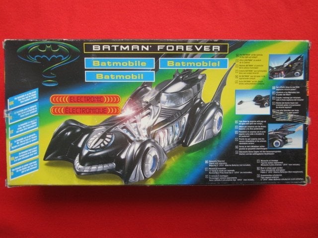 Batman Forever Batmobile of Batwing, Ophalen of Verzenden, Zo goed als nieuw, Actiefiguur of Pop