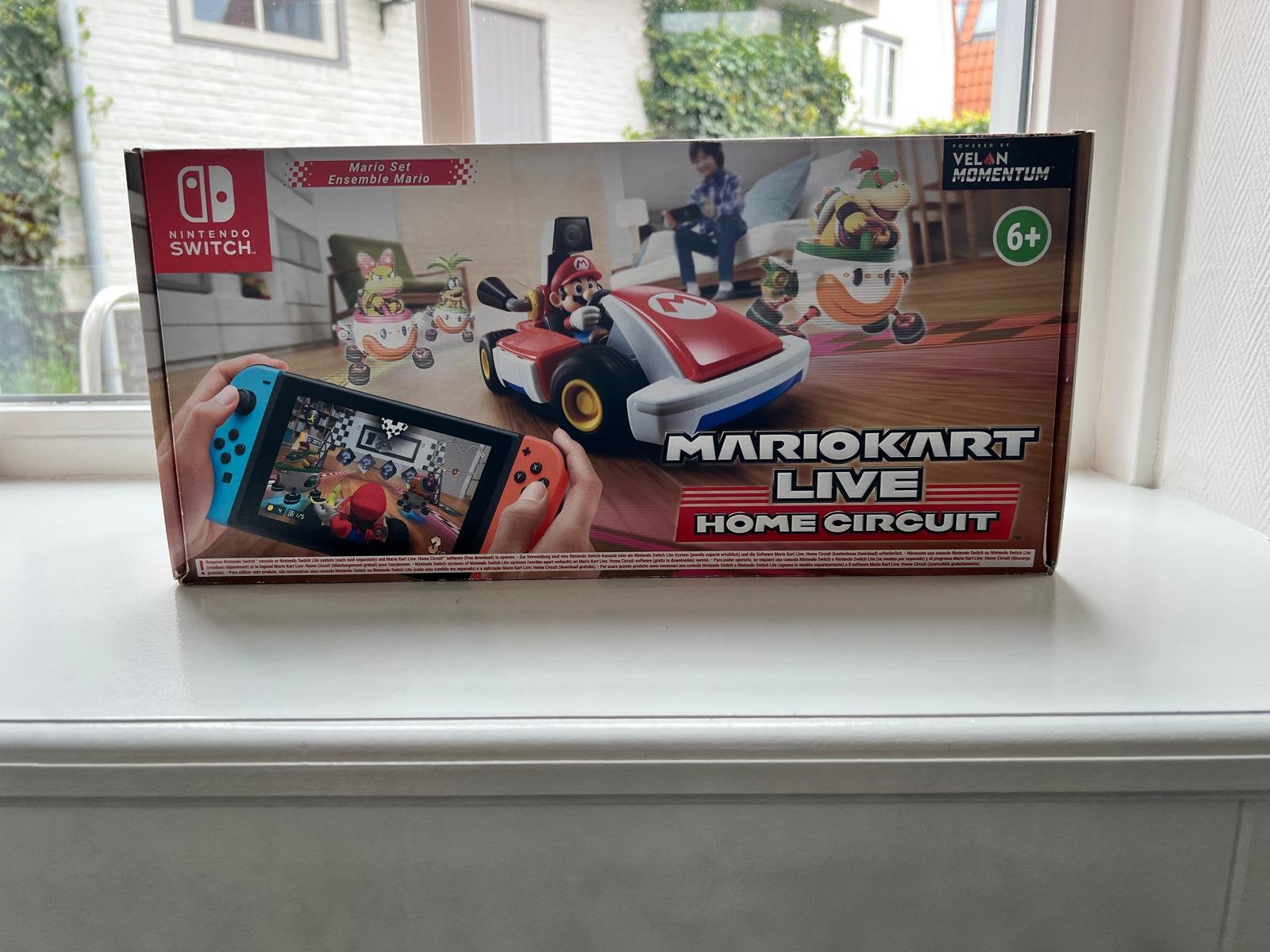 Mario Kart Live Home Circuit - speelbaar op Nintendo Switch, Ophalen, Racen en Vliegen, Zo goed als nieuw, 3 spelers of meer