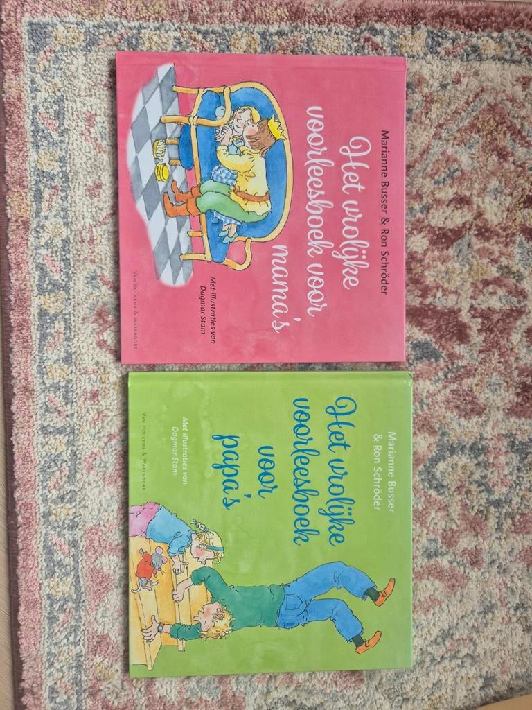 Het vrolijke voorleesboek voor mama's en papa's, Ophalen of Verzenden, Gelezen, Marianne Busser & Ron Schröder, Fictie algemeen