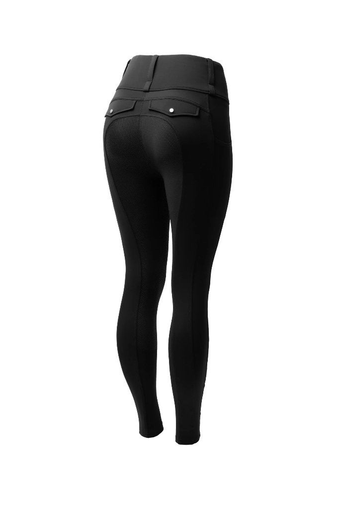 Horze rijlegging Anya FS Siliconen Zwart maat 40, Dieren en Toebehoren, Dressuur, ., Overige merken, Nieuw