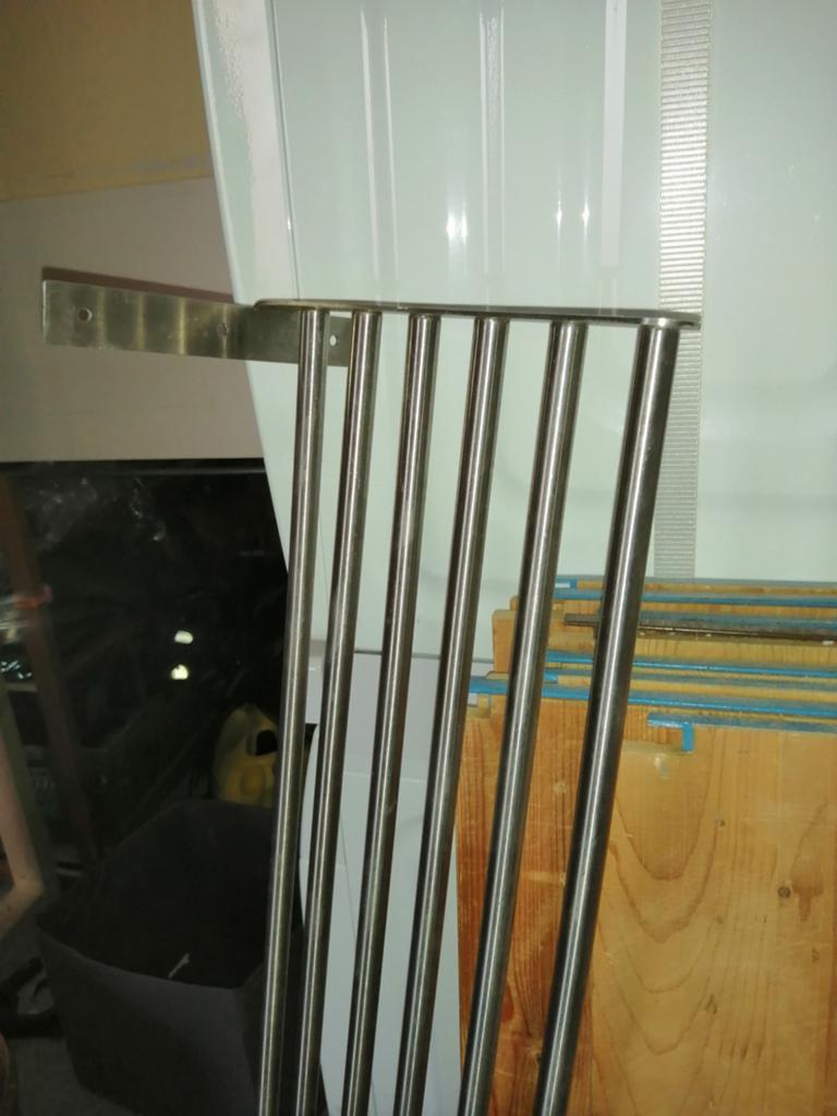 120x27 metaal keuken 'planken' /rekken, Ophalen of Verzenden, Overige typen, Minder dan 2 meter