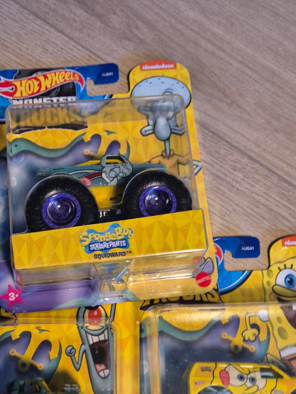 Hot Wheels Monster Trucks Spongebob Squarepants Collectie, Ophalen of Verzenden, Nieuw