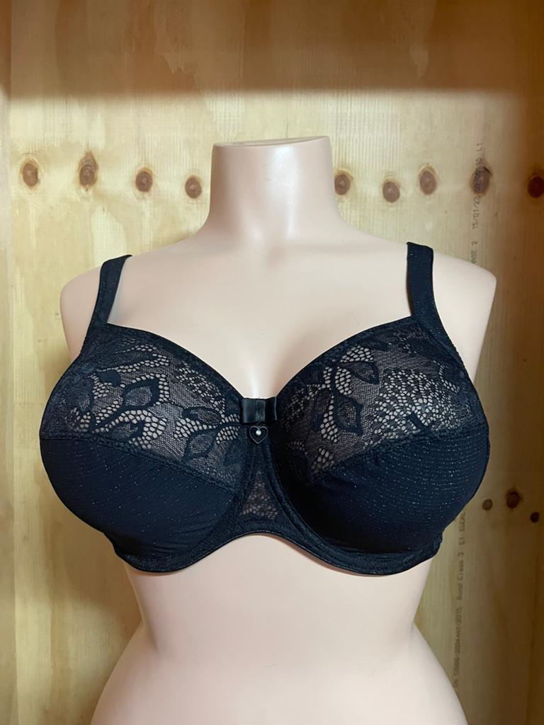 Dacapo bh 85d en 95d model glamour, Verzenden, Zwart, BH