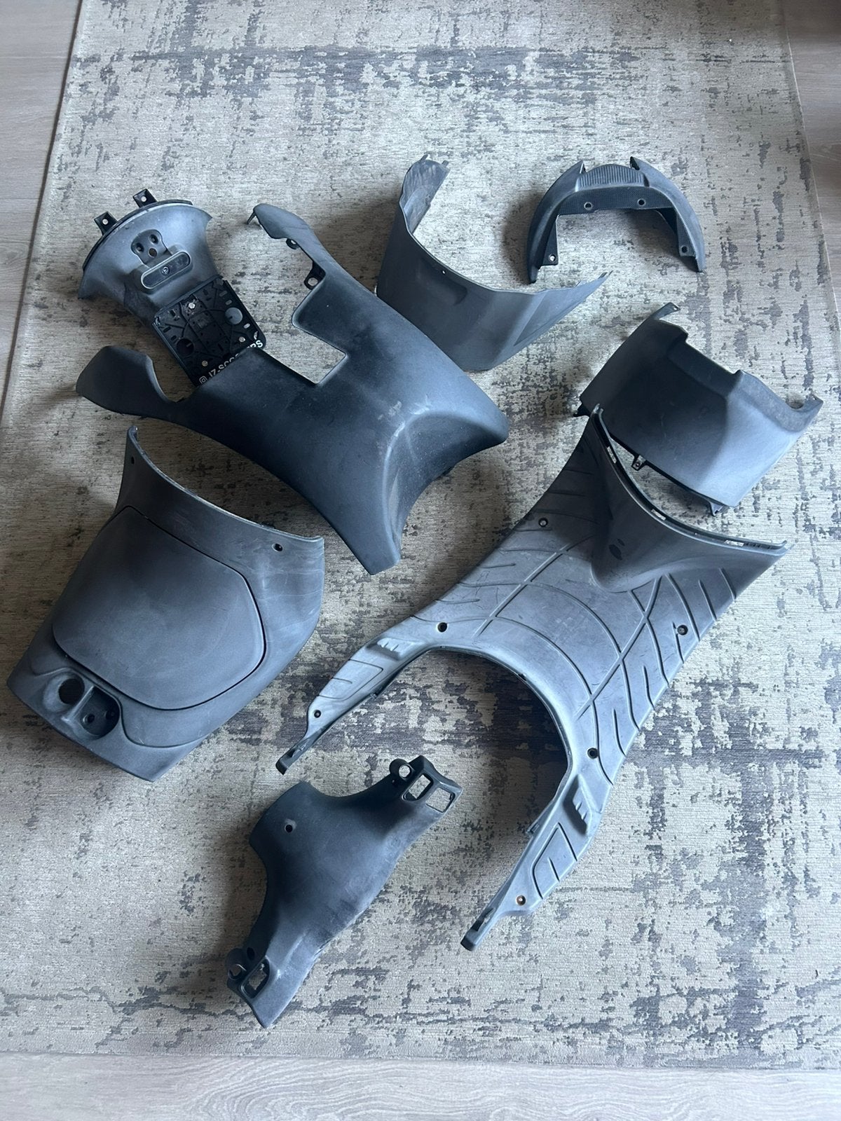 Piaggio zip binnenkappen, Ophalen, Gebruikt, Kap, Piaggio