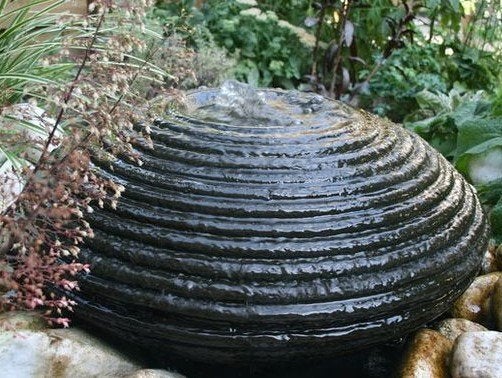 Waterornament - UFO Bronsteen (creastone), Tuin en Terras, Waterpartijen en Fonteinen, Ophalen, Nieuw, Beton, Waterornament