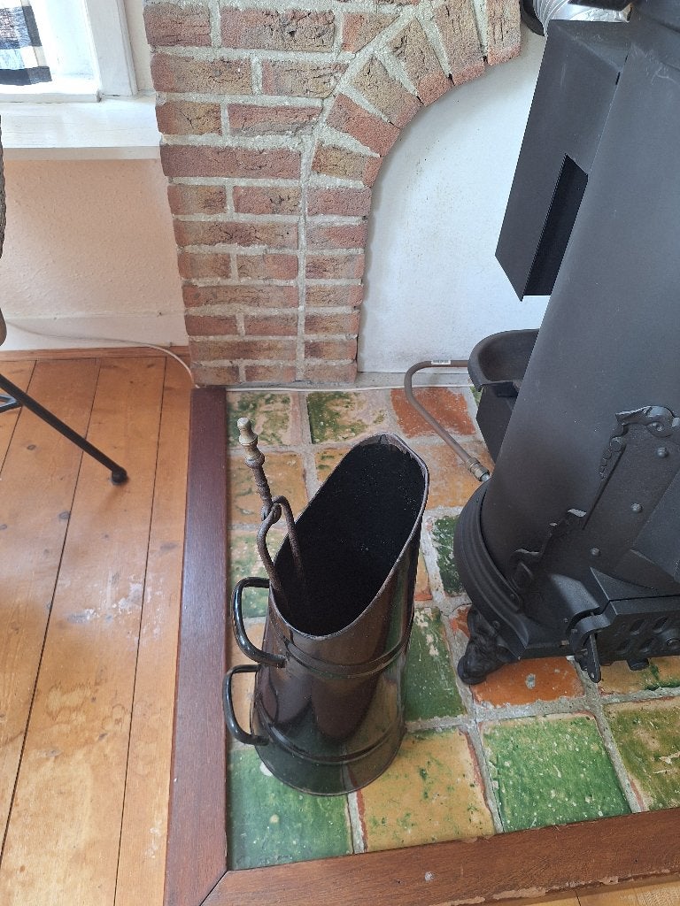 Oude kolenkit, Ophalen, Gebruikt, Metaal