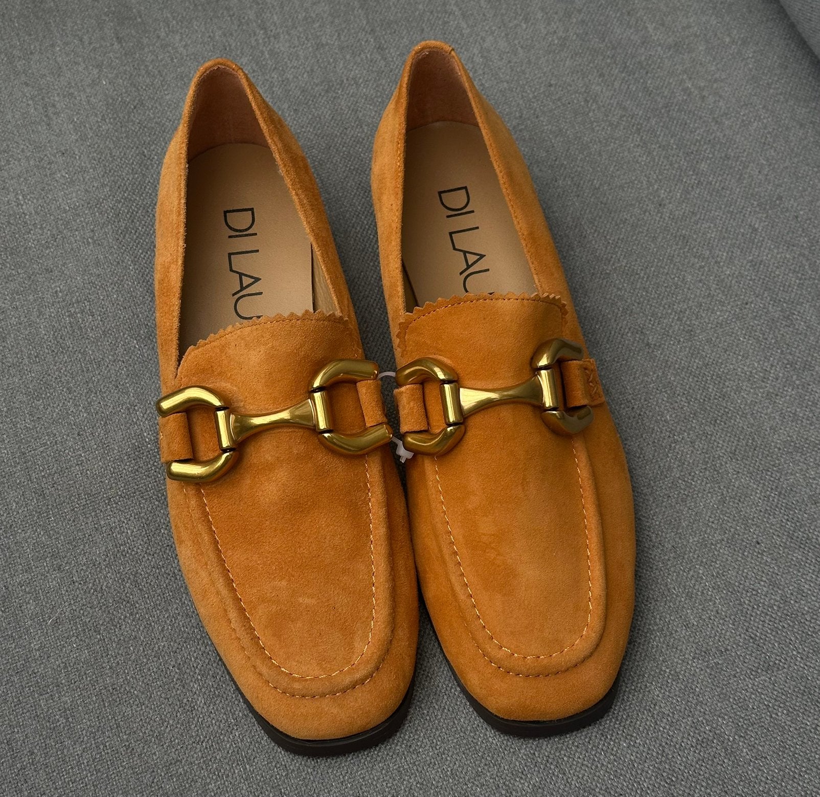 Di lauro loafers dames oranje suède maat 37 nieuw, Instappers, Nieuw, Oranje, Ophalen of Verzenden