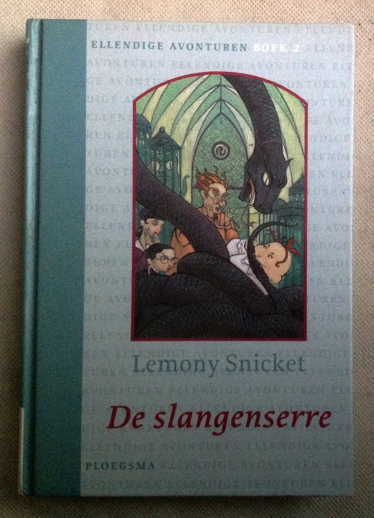 Ellendige Avonturen 2 De Slangenserre Lemony Snicket, Verzenden, Gelezen, Lemony Snicket, Fictie