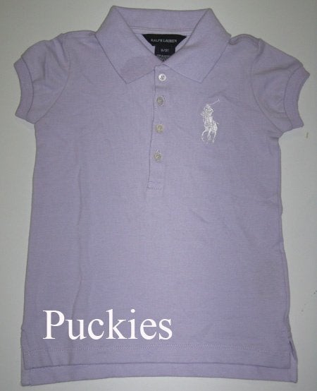 Lila Ralph Lauren big pony polo maat 92 NIEUW (9271) a, Meisje, Nieuw, Ophalen of Verzenden, Shirt of Longsleeve