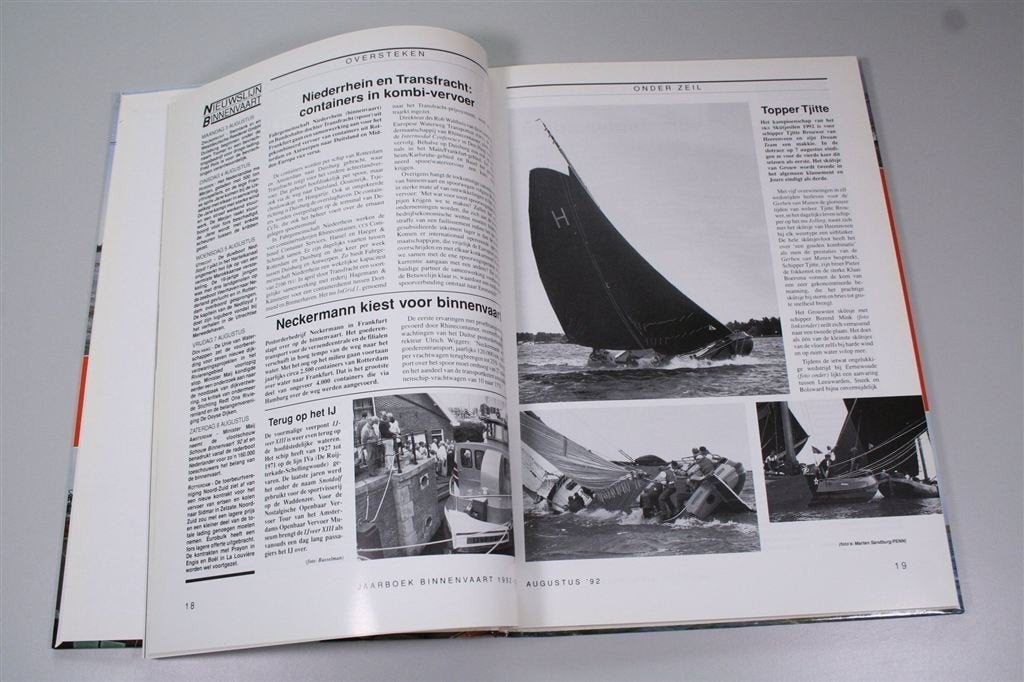 Jaarboek Binnenvaart 1993 — Rijk geïllustreerd — Boek, N.v.t., N.v.t., Ophalen of Verzenden, Zo goed als nieuw