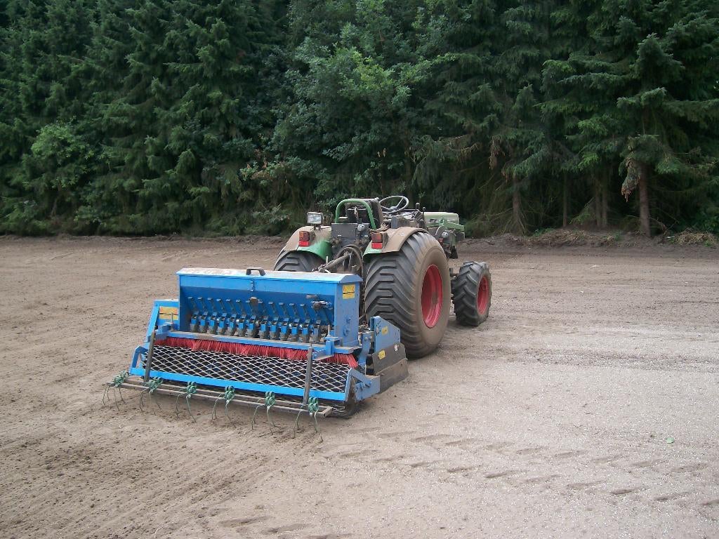 Zeer nette Sigma ER1500 Rotoreg met (gazon)zaaimachine!, Ophalen, Gebruikt, 20 m² of meer, Gras