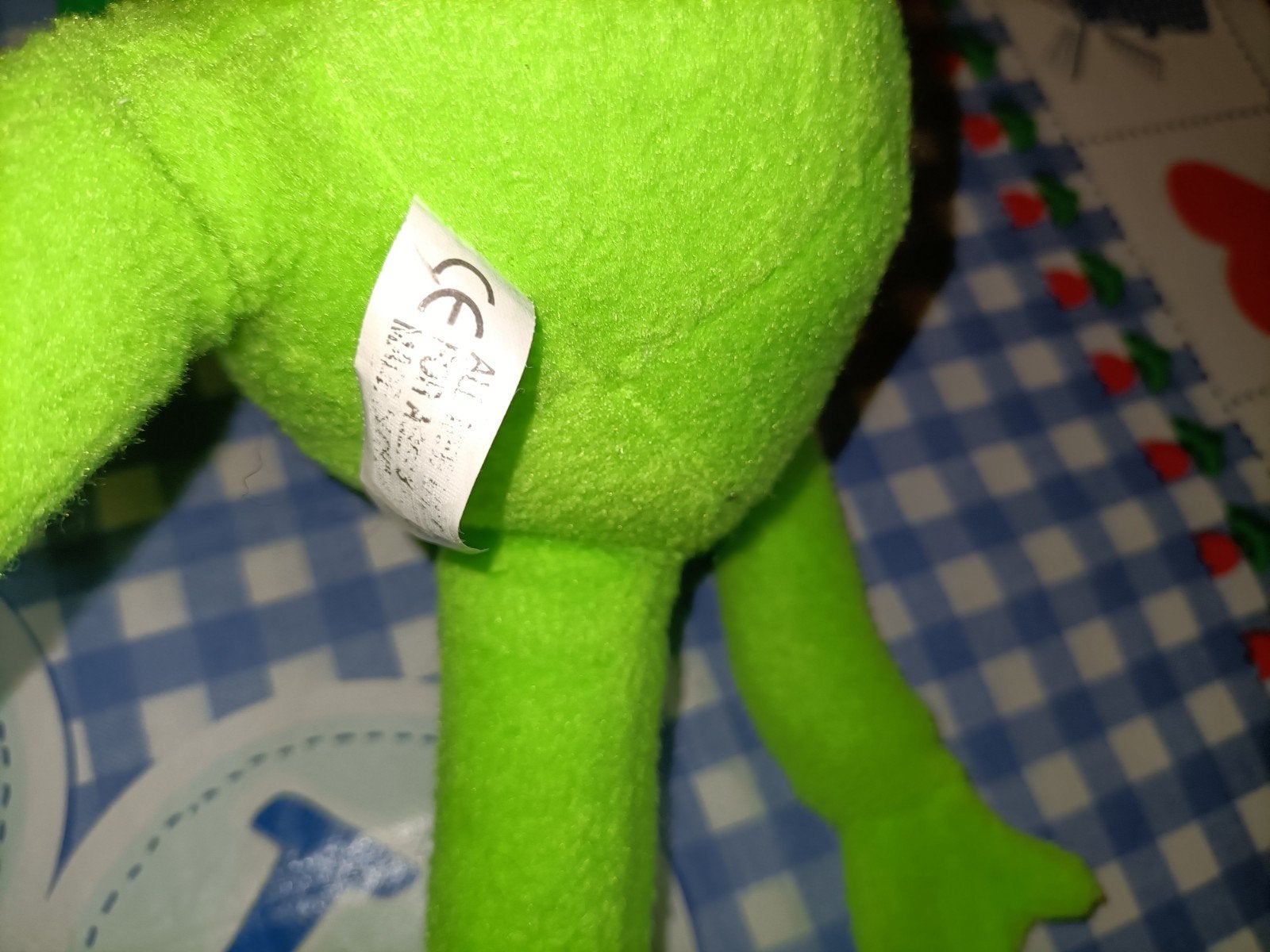 Kermit de Kikker knuffel 44 cm groot The Muppets, Ophalen of Verzenden, Zo goed als nieuw