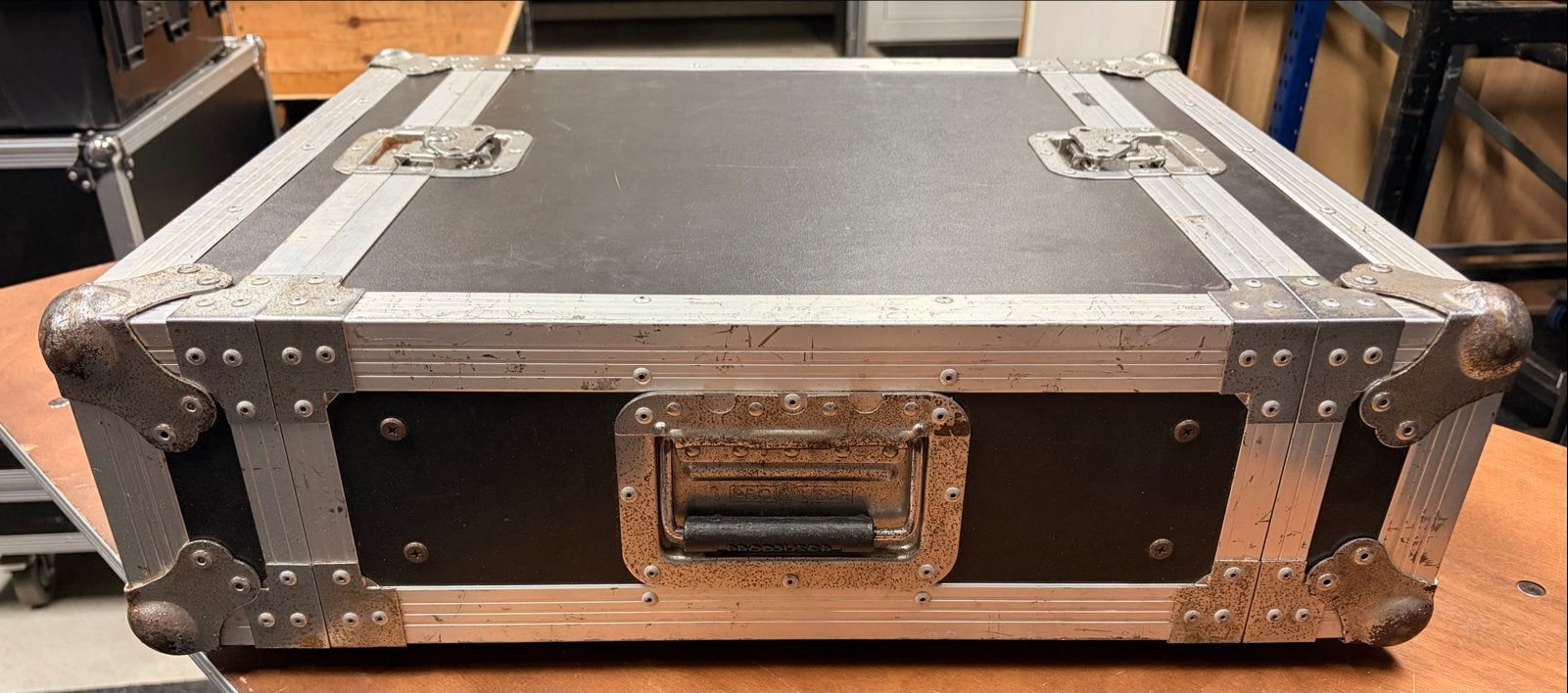 Flightcase 3HE tunnel case (prodjuser) double door, Ophalen of Verzenden, Gebruikt, Overige instrumenten, Flightcase