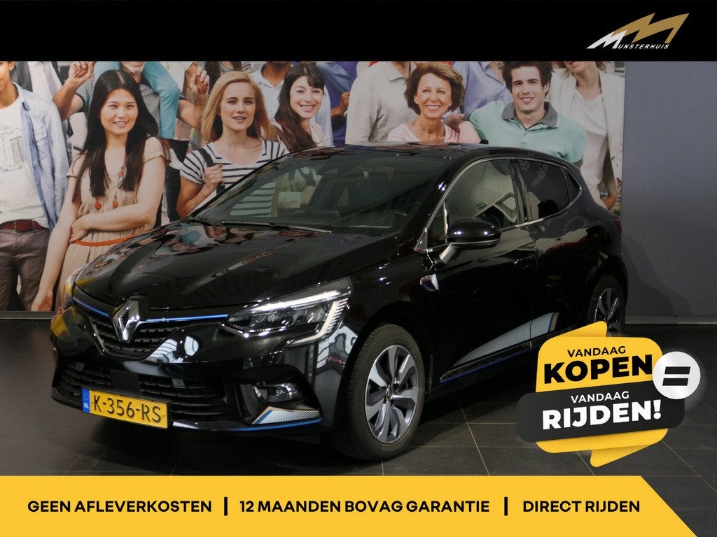 Renault Clio 1.6 E-Tech Hybrid 140 Série Limitee - Occasion, Auto's, Renault, 28 km/l, Gebruikt, 4 cilinders, Leder en Stof