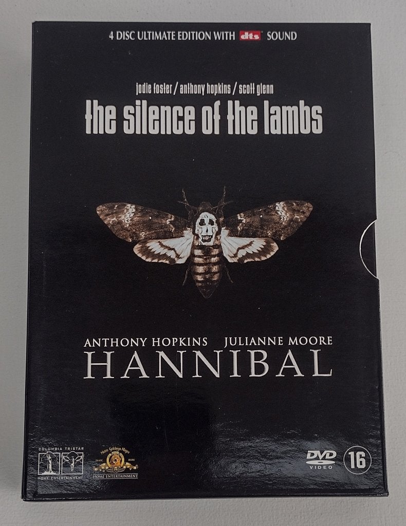 4DVD box - The Silence of the Lambs, Alle leeftijden, Ophalen of Verzenden, Zo goed als nieuw