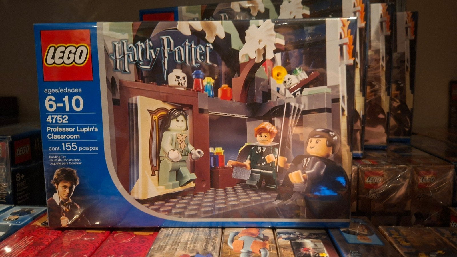 LEGO Harry Potter 4752 Professor Lupins Klaslokaal NIEUW, Ophalen, Inclusief minifiguren, Lego, Complete set