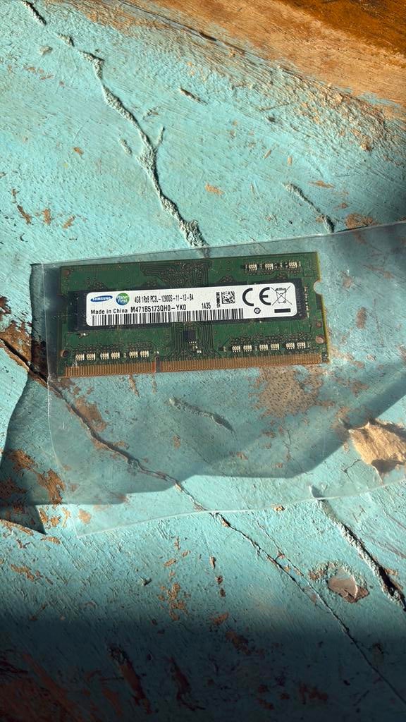 4GB DDR3 SO-DIMM stick Samsung, Ophalen of Verzenden, Zo goed als nieuw