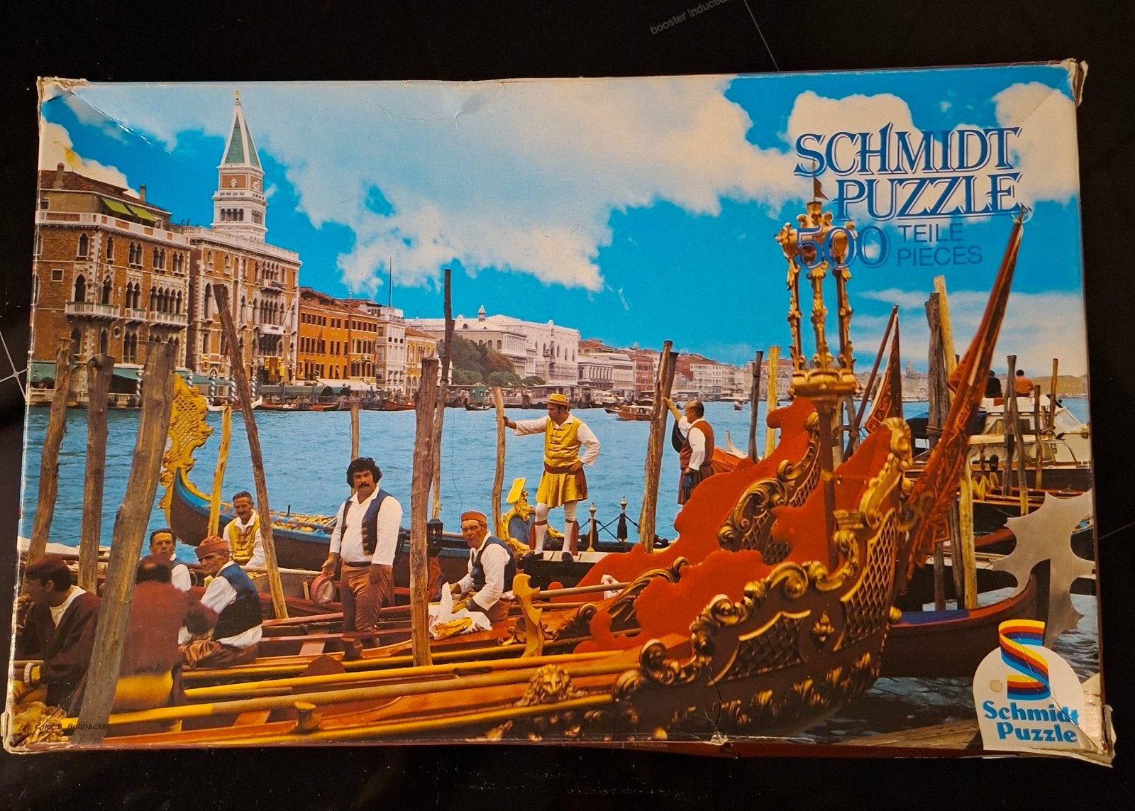 Schmidt Puzzel Venetië Gondels 500 Stukjes, Ophalen, 500 t/m 1500 stukjes, Gebruikt, Legpuzzel