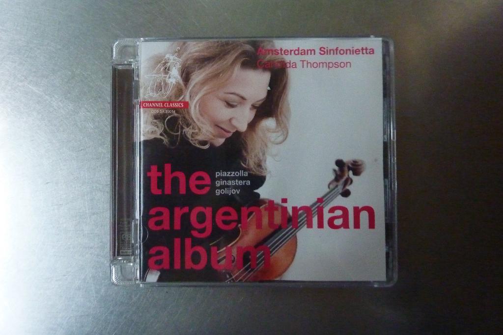 Amsterdam Sinfonietta The Argentinian Album - Thompson SACD, Ophalen of Verzenden, Modernisme tot heden, Gebruikt, Overige typen