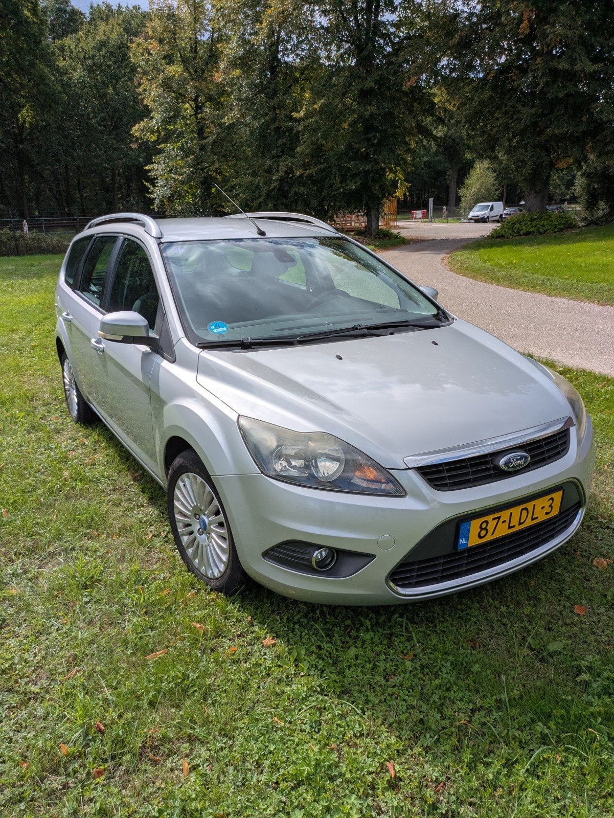 Ford Focus 1.8 92KW Wagon 2010 Grijs, Auto's, Zwart, 4 cilinders, Particulier, Euro 4